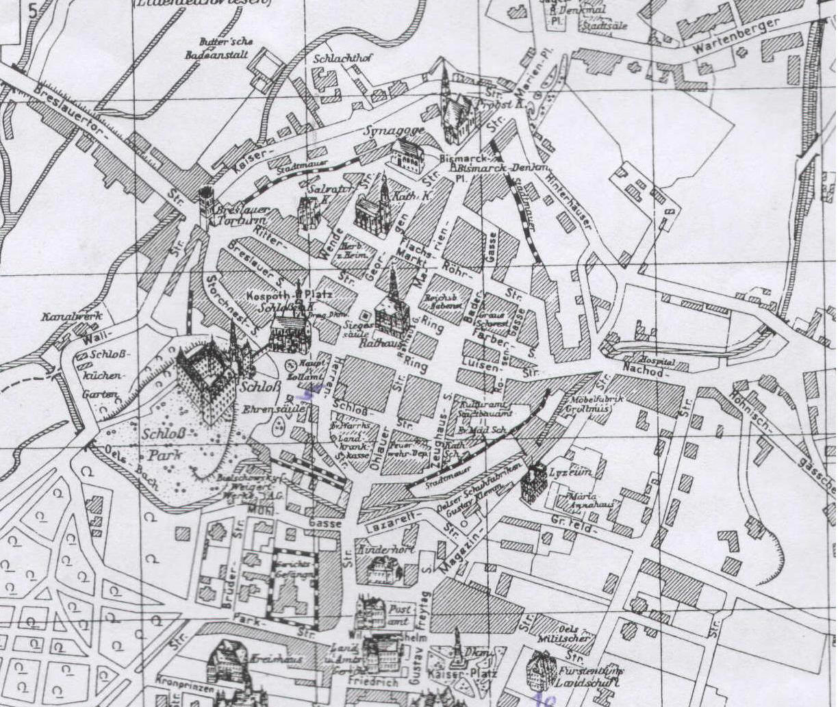Stadtplan 1928